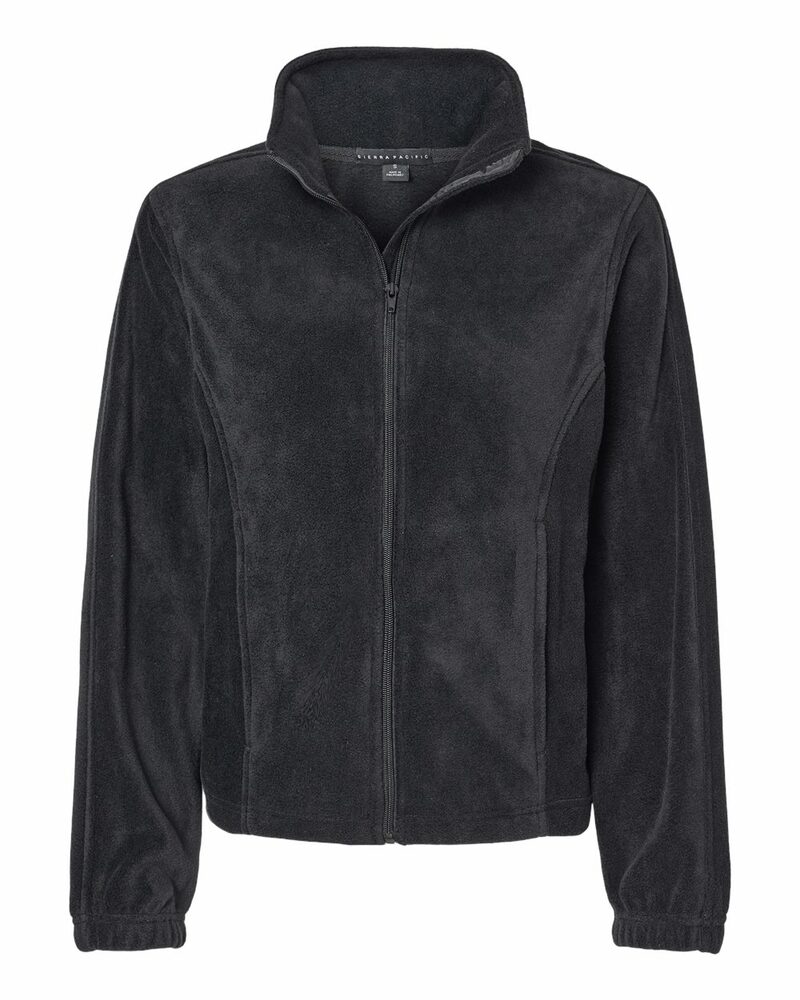 burnside 5062 ladies' full-zip polar fleece jacket Front Fullsize