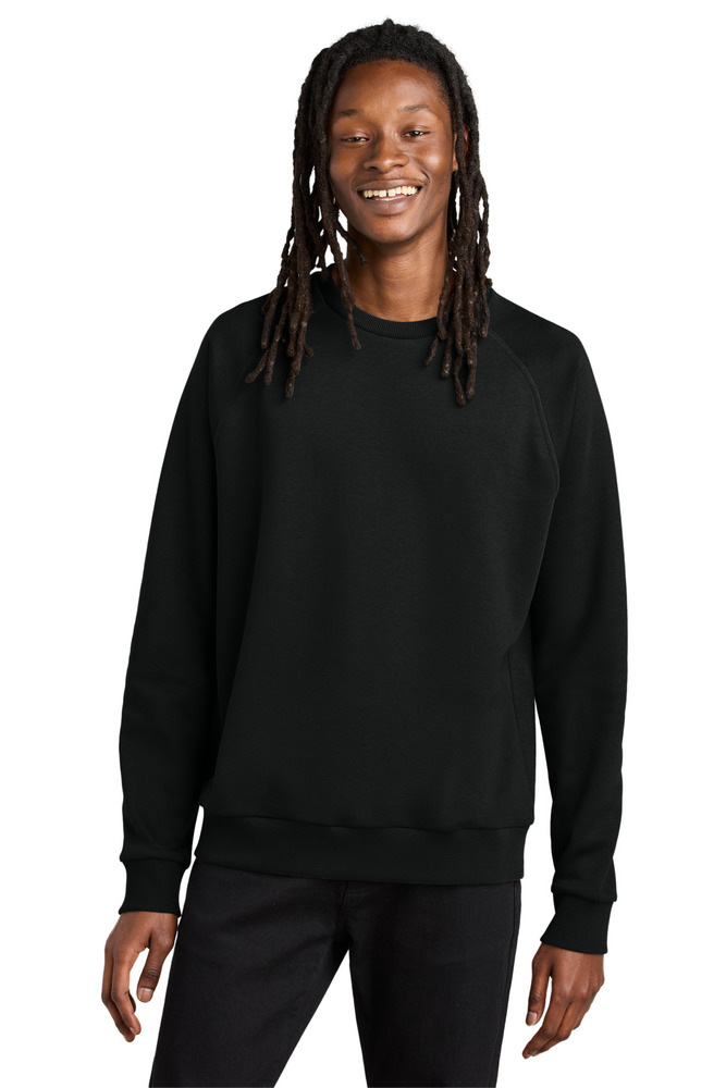 Allmade AL5004 Unisex Organic CVC Fleece Crewneck Sweatshirt Front Fullsize"