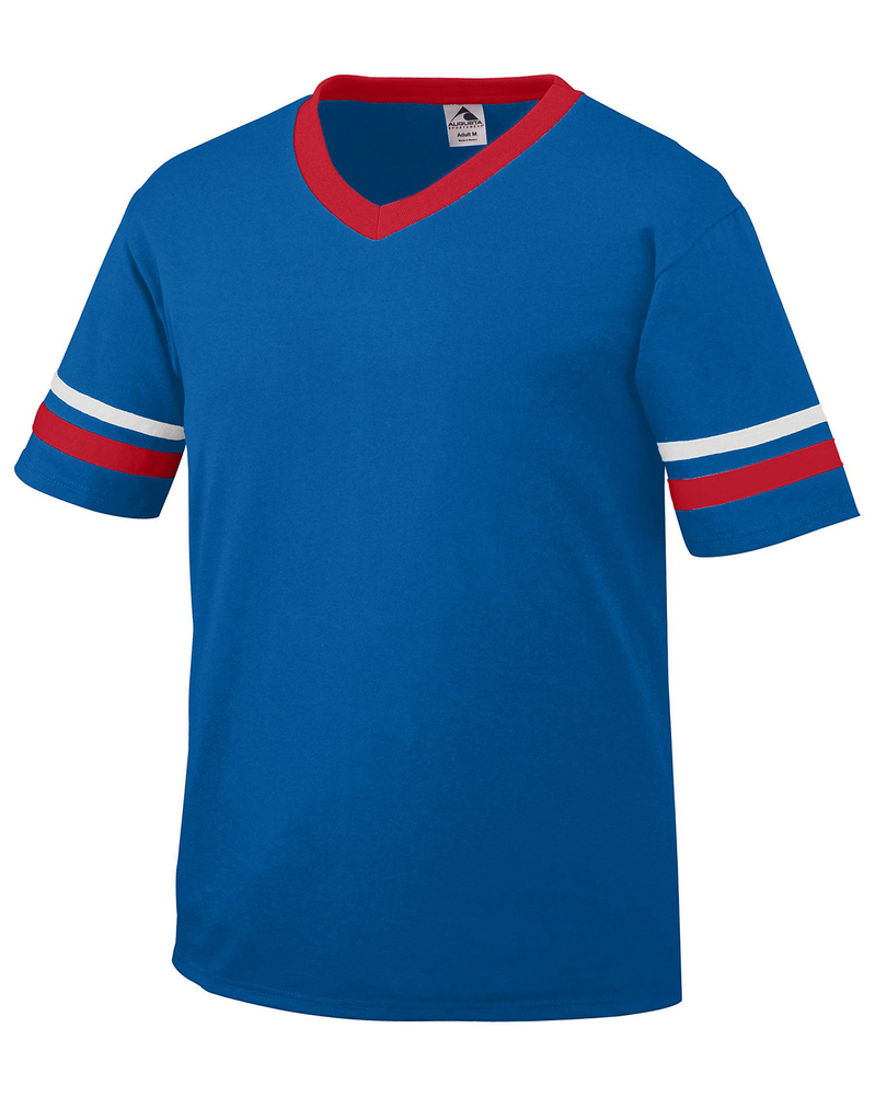 Augusta Sportswear 361 Youth Sleeve Stripe Jersey Front Fullsize"