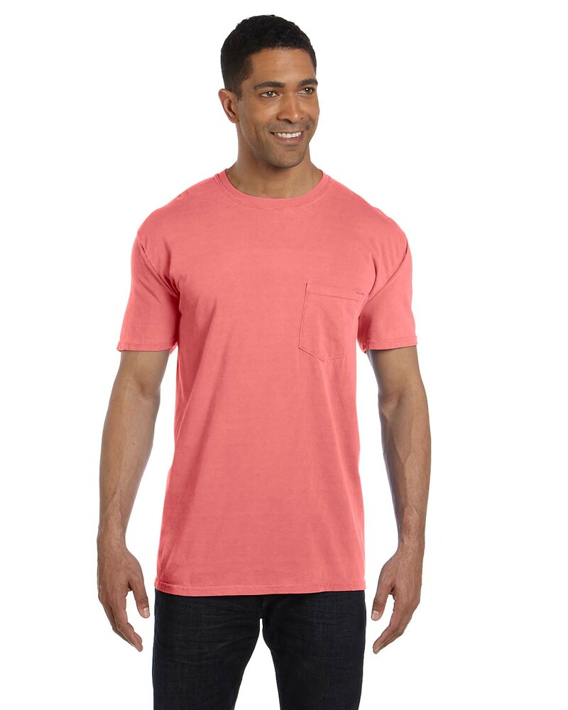 Comfort Colors 6030CC Adult Heavyweight RS Pocket T-Shirt Front Fullsize"