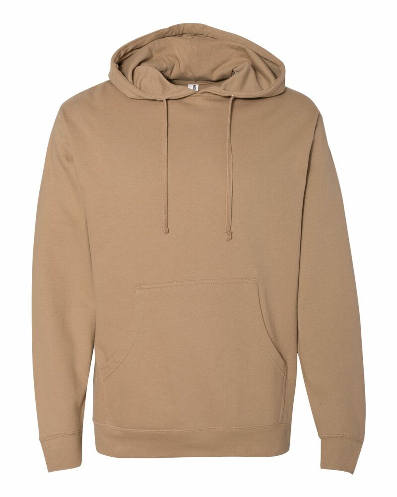 independent trading co. ss4500 midweight hooded sweatshirt Front Fullsize