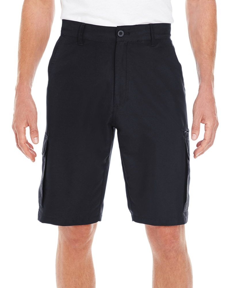 burnside b9803 men's microfiber cargo short Front Fullsize