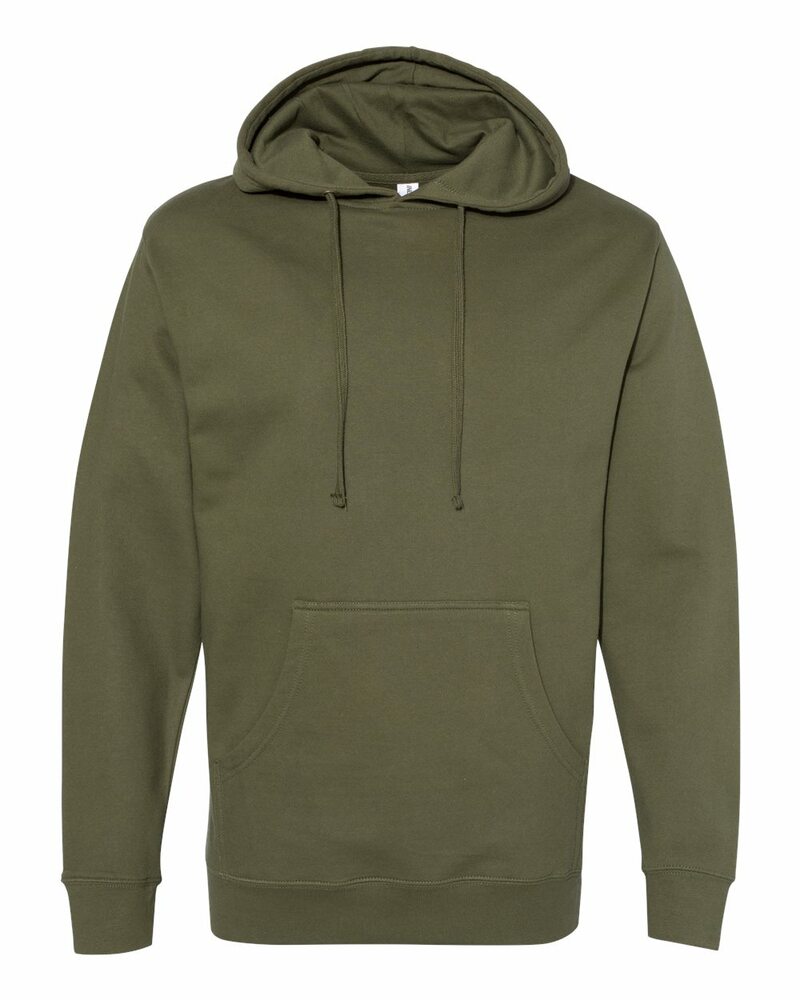 Independent Trading Co. SS4500 Midweight Hooded Sweatshirt Front Fullsize"