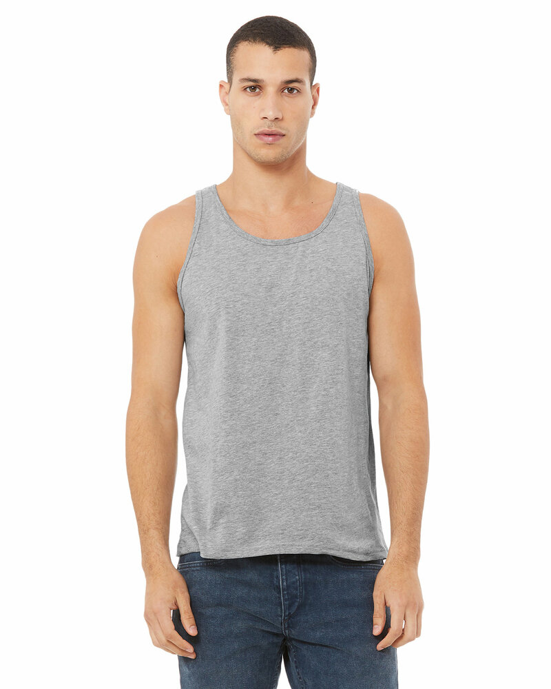 Bella + Canvas 3480 Unisex Jersey Tank Front Fullsize"