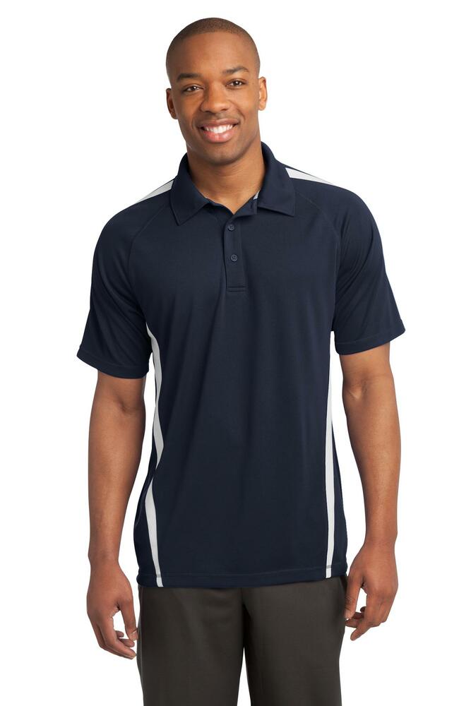 Sport-Tek ST685 PosiCharge ® Micro-Mesh Colorblock Polo Front Fullsize"