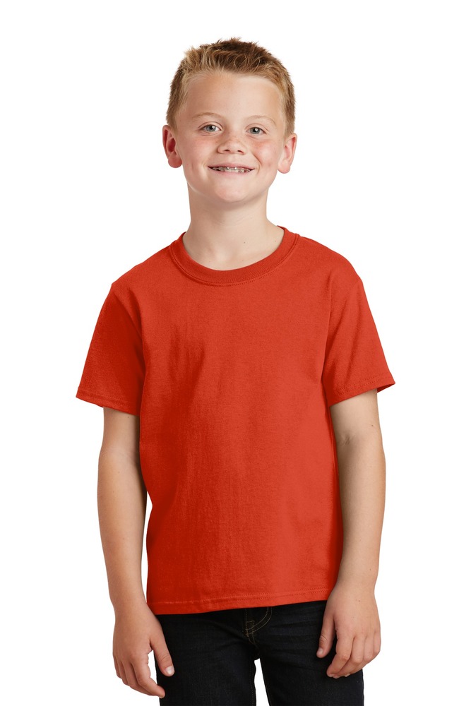Port & Company PC54Y Youth Core Cotton Tee Front Fullsize"