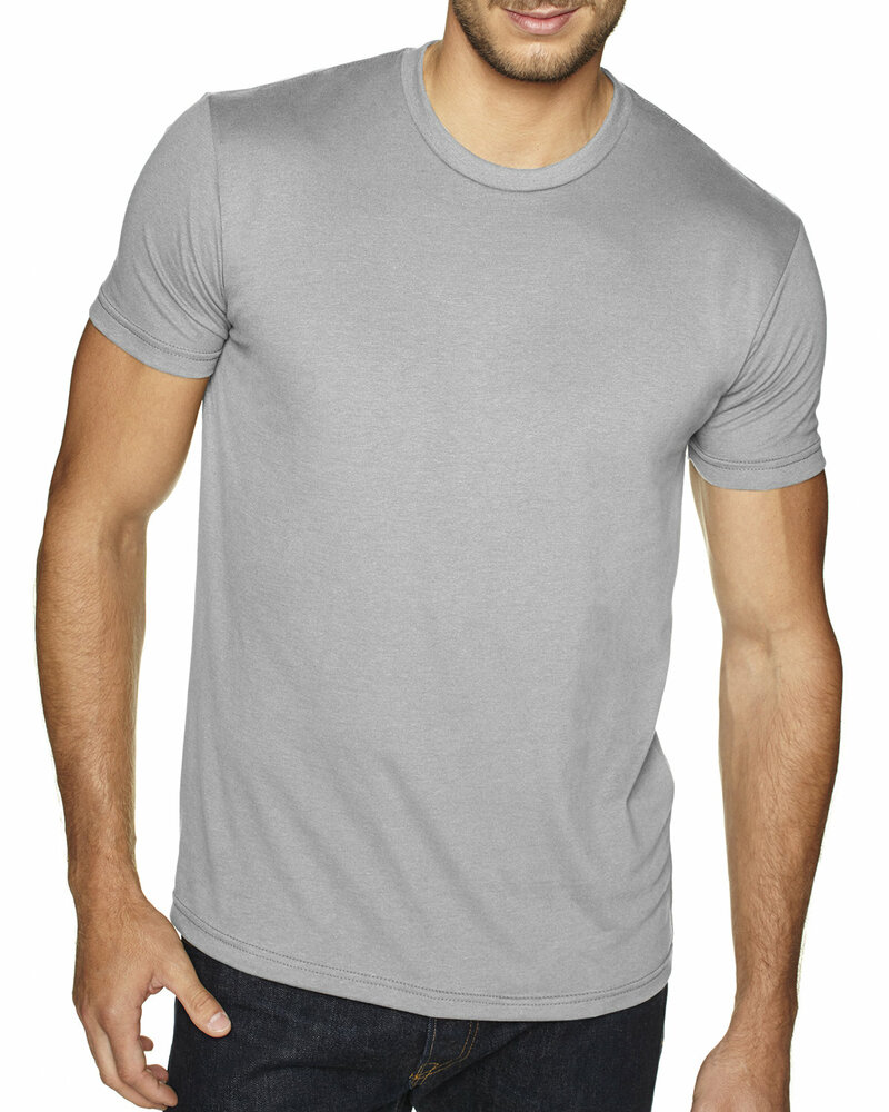 Next Level 6410 Unisex CVC Sueded T-Shirt Front Fullsize"