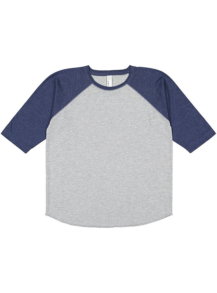lat 6130 youth baseball tee Front Fullsize