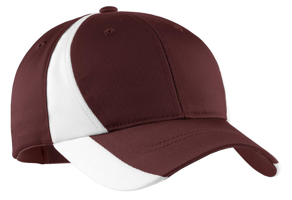 Sport-Tek YSTC11 Youth Dry Zone ® Nylon Colorblock Cap Front Fullsize"