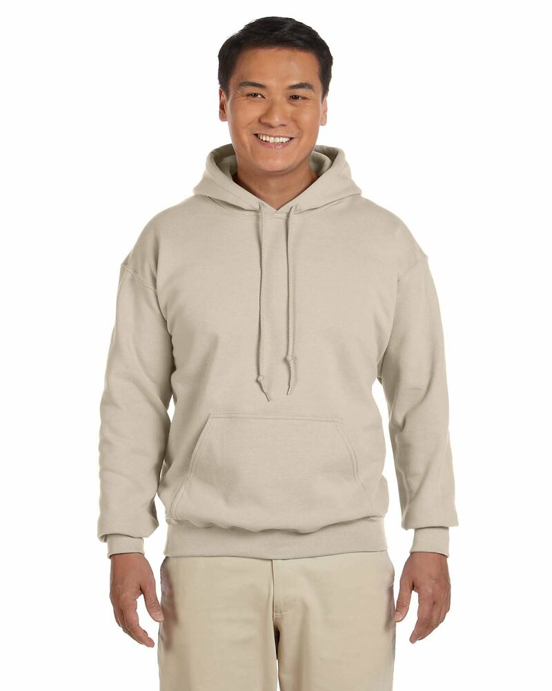 gildan g185 adult heavy blend™ 8 oz., 50/50 hooded sweatshirt Front Fullsize