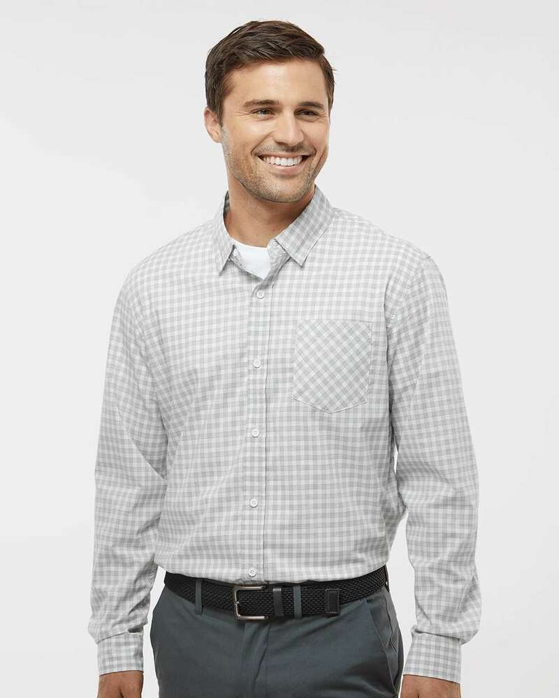 Burnside 3291 Men's Stretch Poplin Front Fullsize"