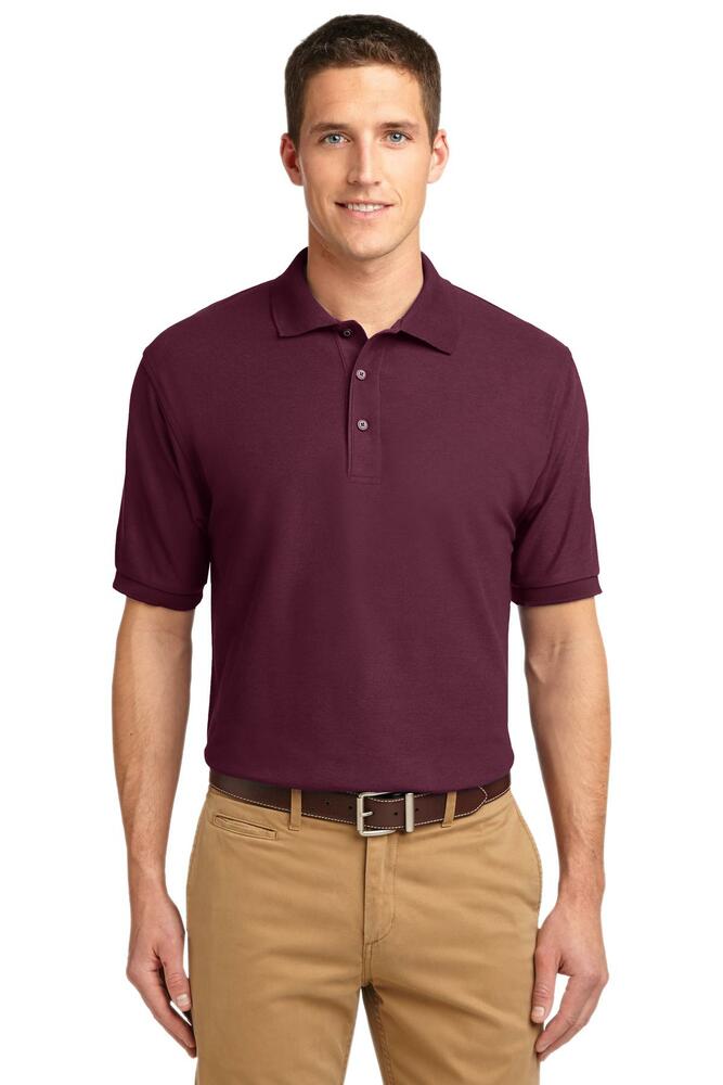 Port Authority K500 Silk Touch™ Polo Front Fullsize"