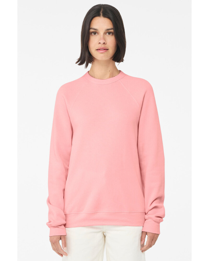Bella + Canvas 3901 Unisex Sponge Fleece Crewneck Sweatshirt Front Fullsize"