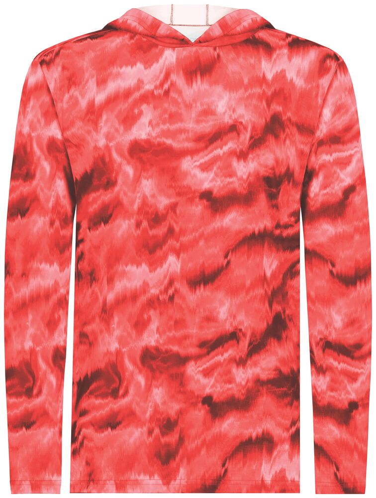 Holloway 223605 Youth Stock Cotton-Touch™ Poly Hoodie Front Fullsize"