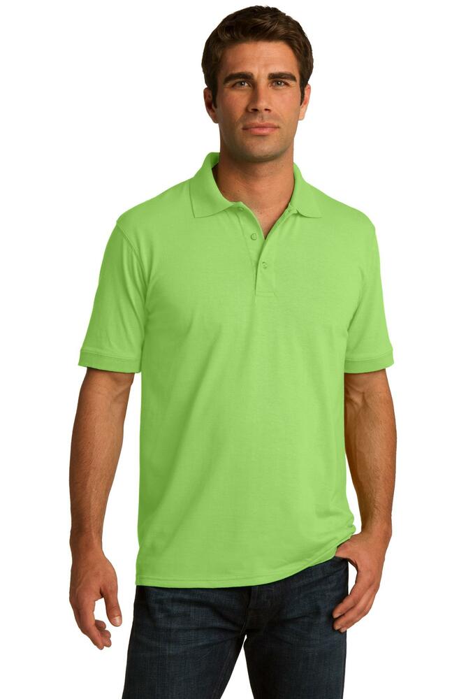 Port & Company KP55 Core Blend Jersey Knit Polo Front Fullsize"