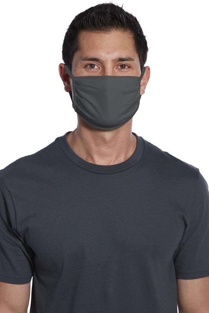 port authority pamask05 cotton knit face mask (5 pack) Front Fullsize