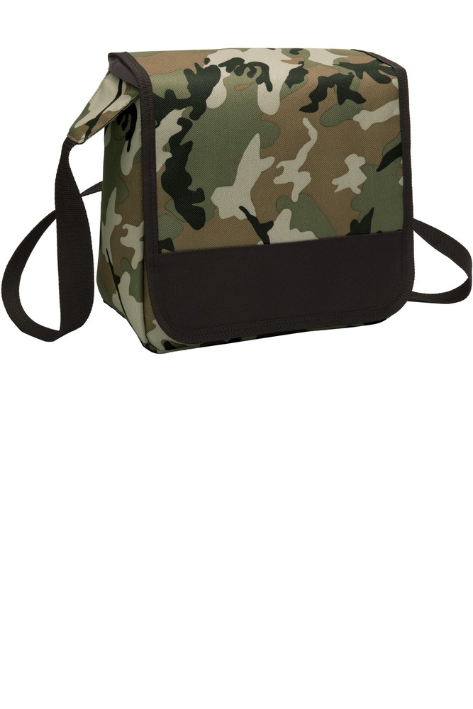 Port Authority BG753 Lunch Cooler Messenger Front Fullsize"