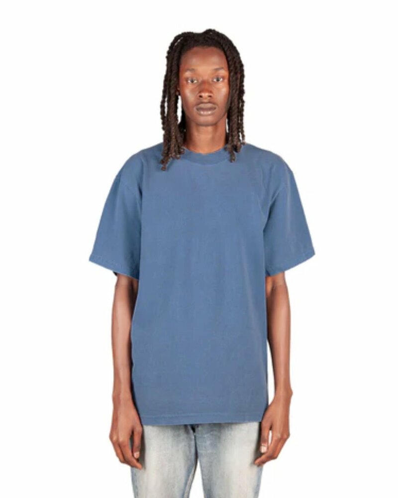 Shaka Wear SHGD Garment-Dyed Crewneck T-Shirt Front Fullsize"