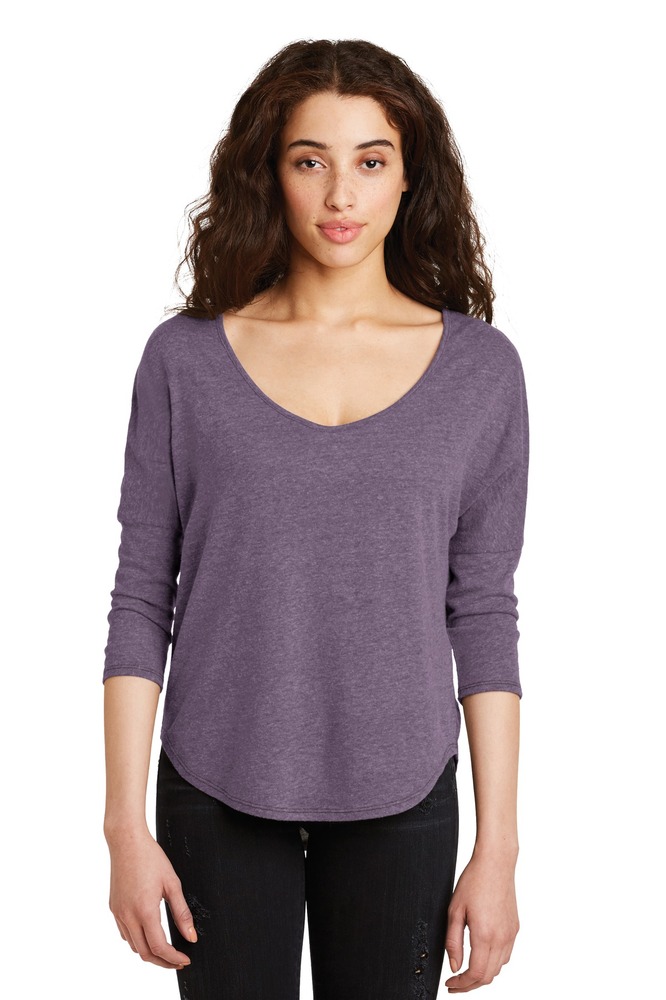 alternative aa5062 women's the curveball vintage 50/50 tee Front Fullsize