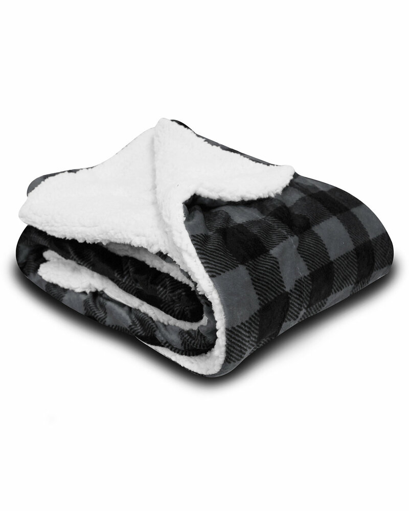 alpine fleece 8712 micro mink sherpa blanket Front Fullsize