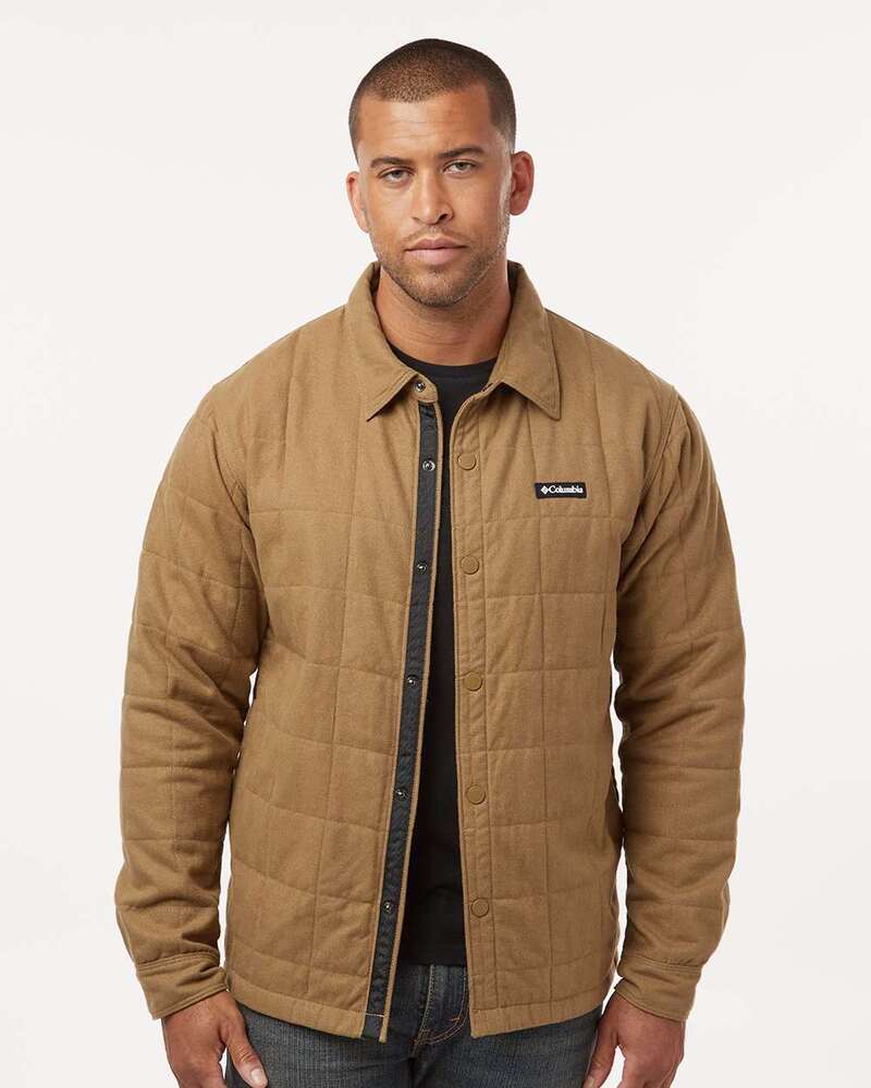 columbia 205472 landroamer™ quilted shirt jacket Front Fullsize