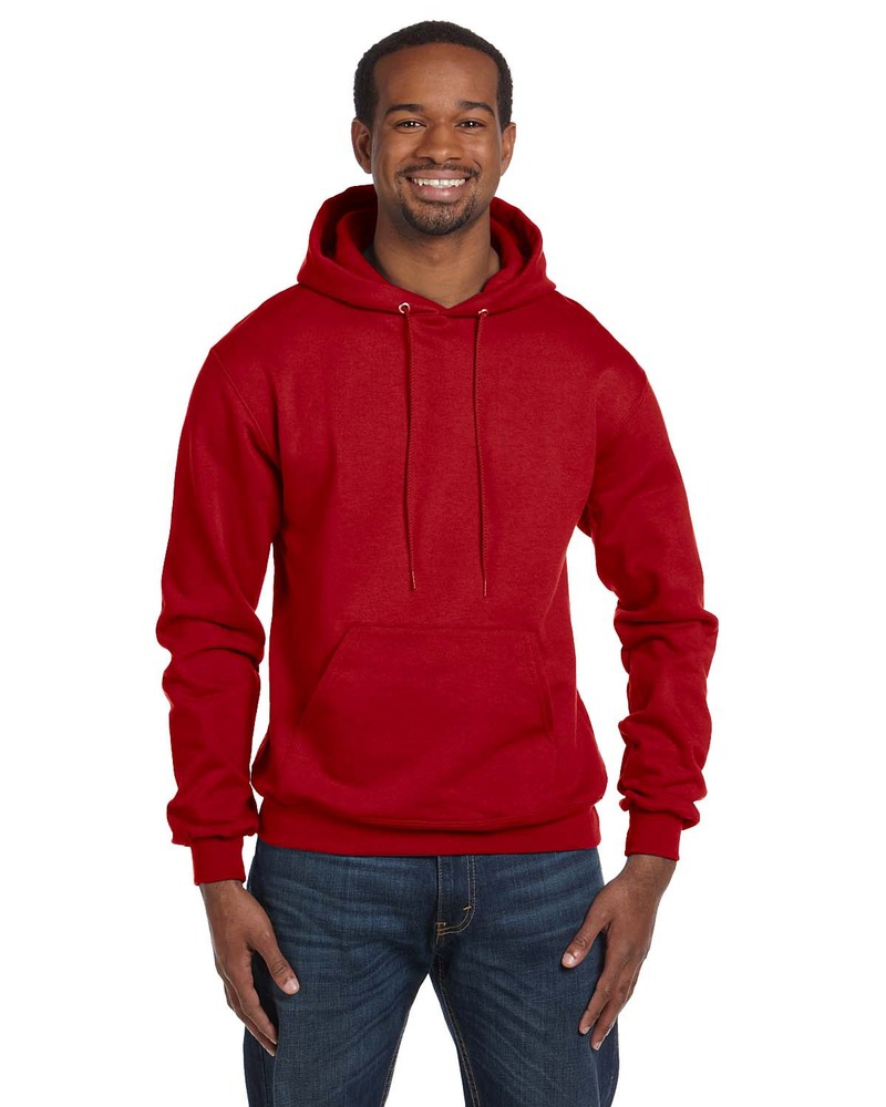 Champion S700 Adult Powerblend® Pullover Hooded Sweatshirt Front Fullsize"