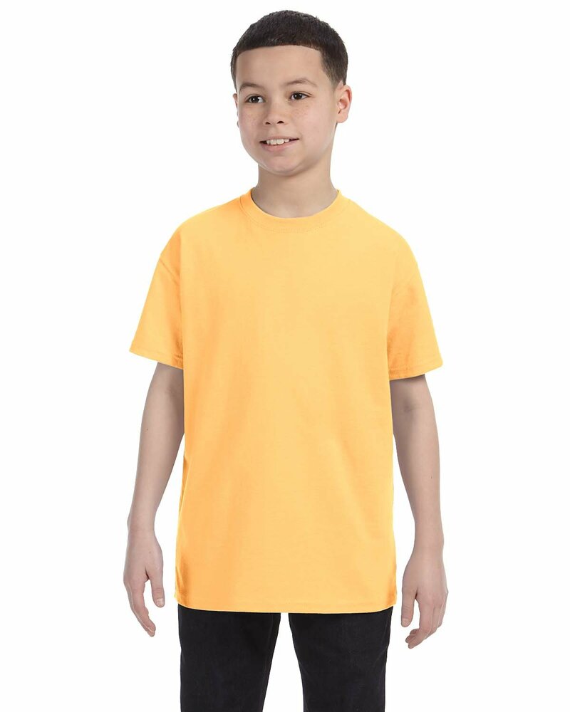 gildan g500b youth heavy cotton™  t-shirt Front Fullsize