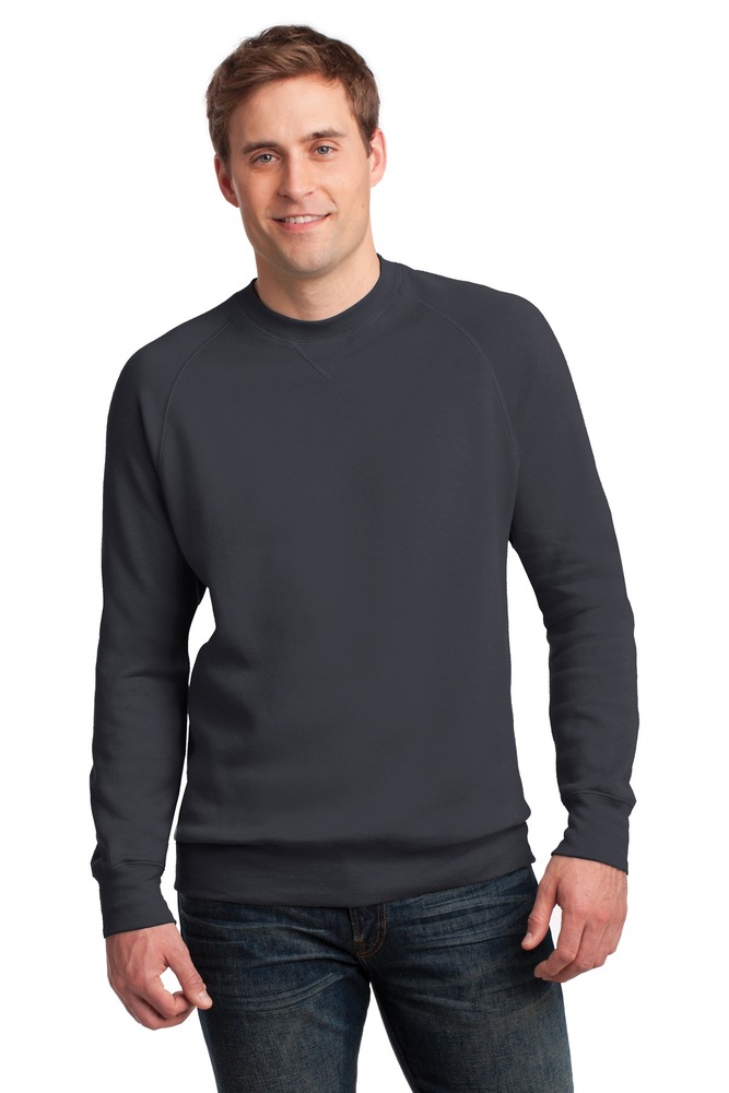 Hanes N260 Adult 7.2 oz. Nano Crew Front Fullsize"