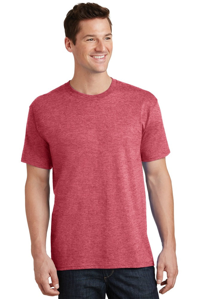 port & company pc54 core cotton tee Front Fullsize