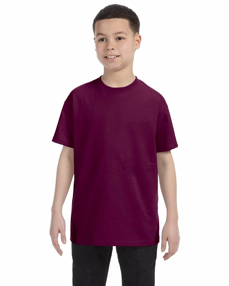 Gildan G500B Youth Heavy Cotton™ T-Shirt Front Fullsize"