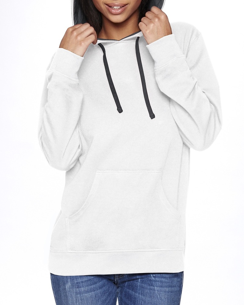 next level 9301 unisex french terry pullover hoody Front Fullsize