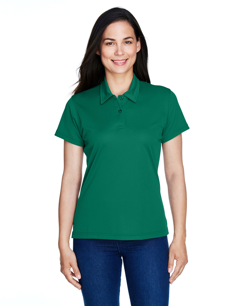 team 365 tt21w ladies' command snag protection polo Front Fullsize