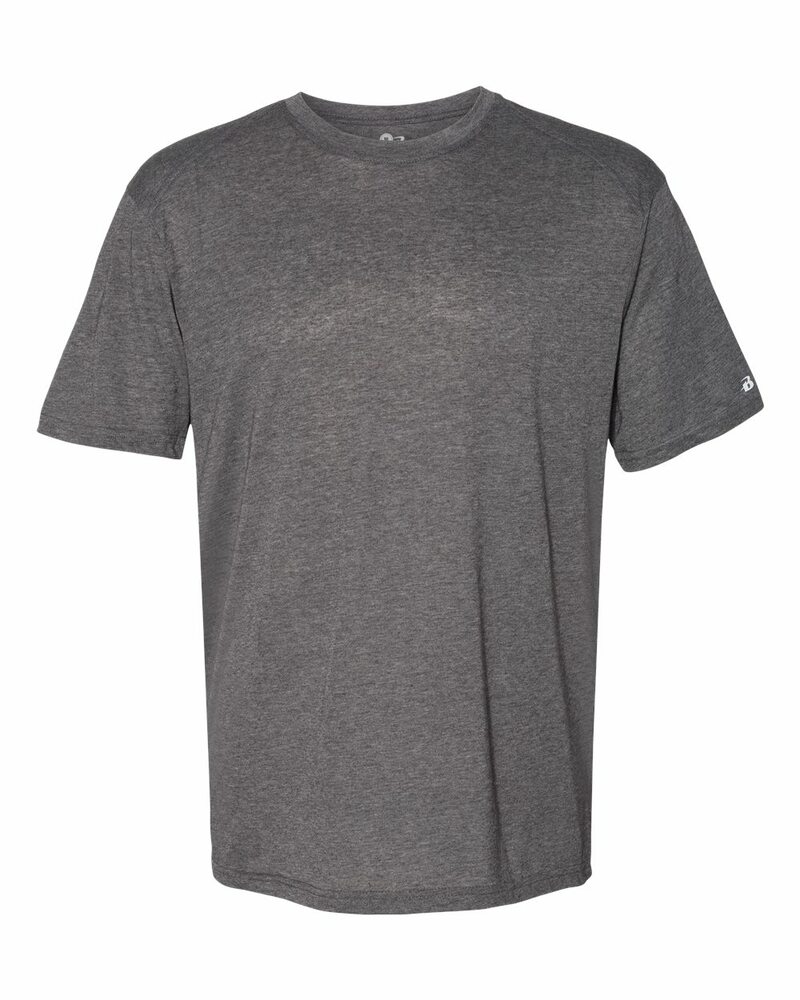 badger sport 4940 tri blend tee Front Fullsize