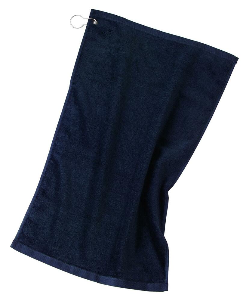 Port Authority TW51 Grommeted Golf Towel Front Fullsize"