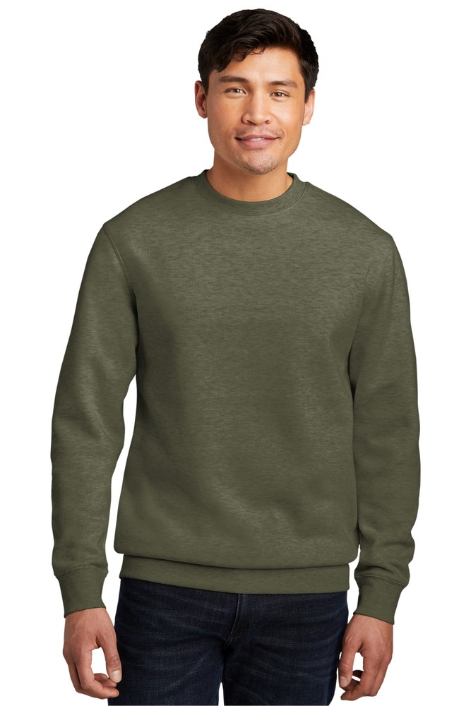 District DT6104 V.I.T. ™ Fleece Crew Front Fullsize"