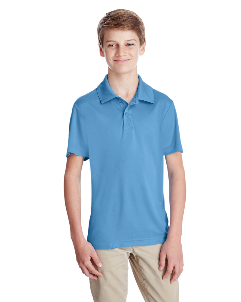 Team 365 TT51Y Youth Zone Performance Polo Front Fullsize"