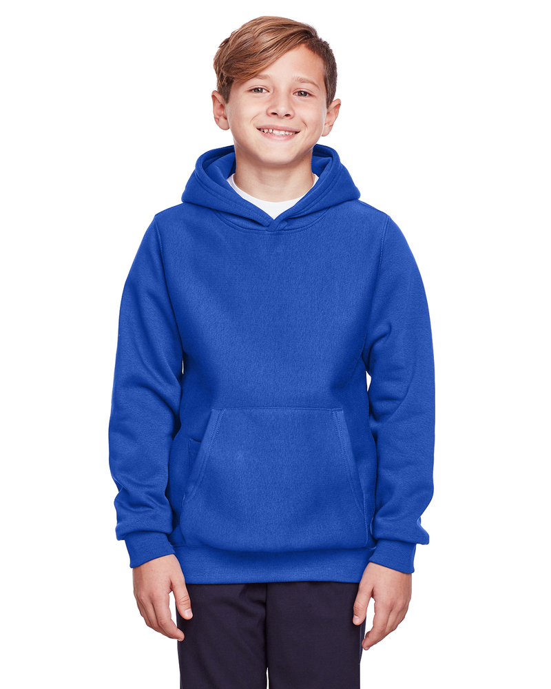 Team 365 TT96Y Youth Zone HydroSport™ Heavyweight Pullover Hooded Sweatshirt Front Fullsize"