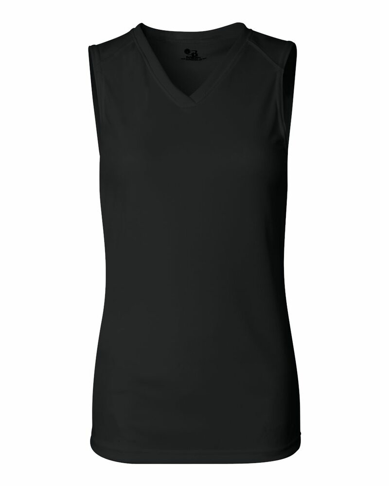 Badger Sport 4163 B Core Women's Sleeveless Tee Front Fullsize"
