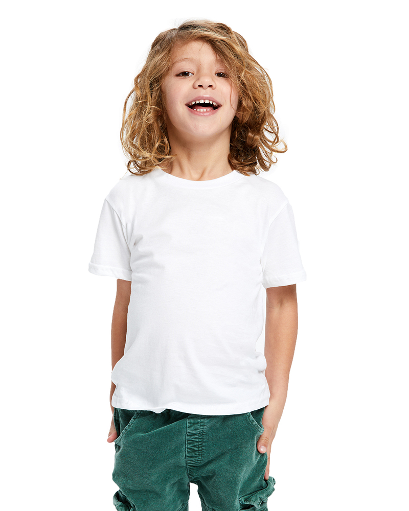 us blanks us2001k toddler organic cotton crewneck t-shirt Front Fullsize