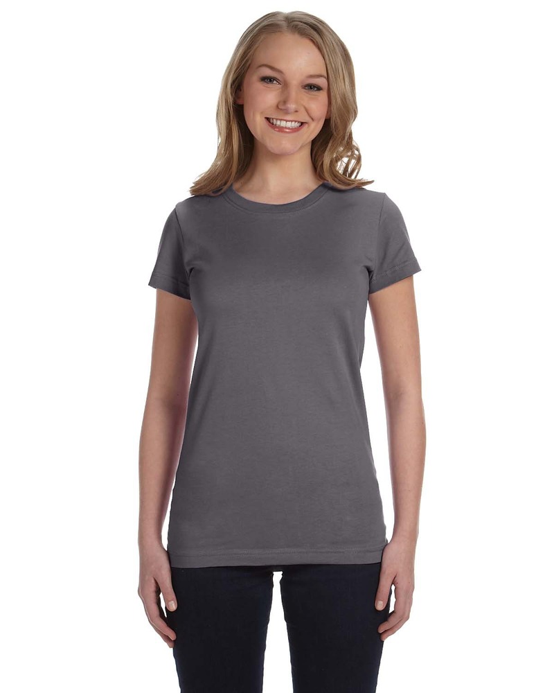 lat 3616 ladies' junior fit t-shirt Front Fullsize