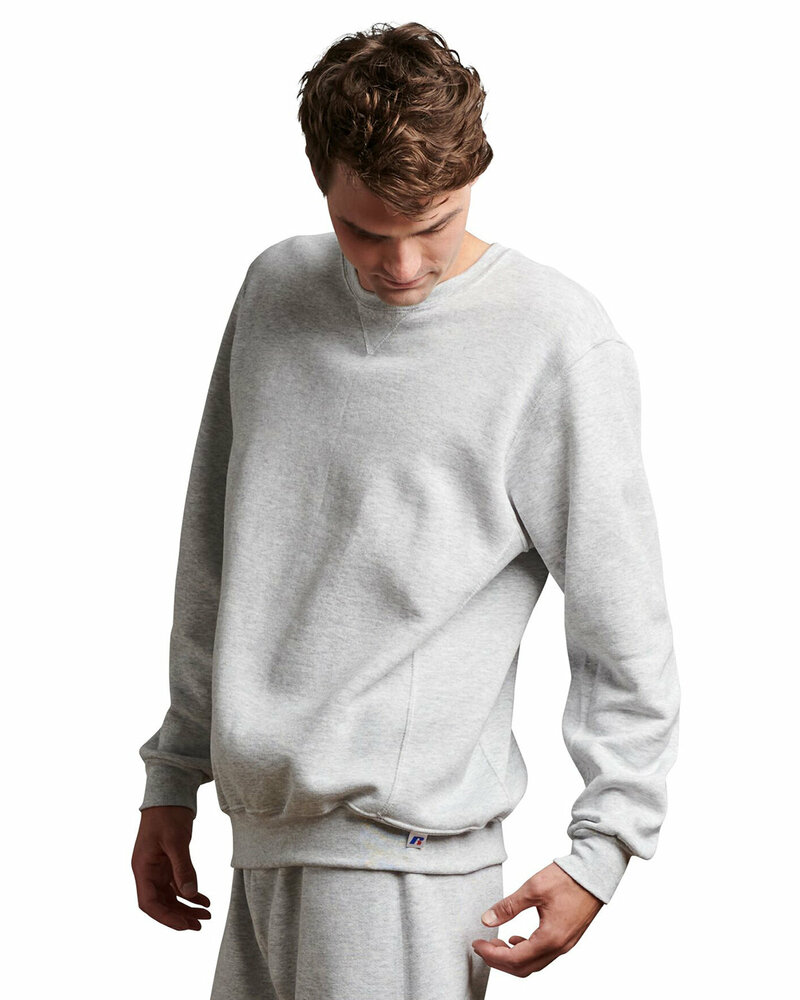Russell Athletic 698HBM Dri-Power®  Fleece Crew Sweatshirt Front Fullsize"