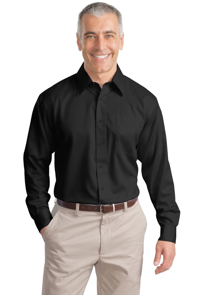 Port Authority S638 Non-Iron Twill Shirt Front Fullsize"