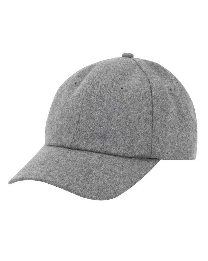 dri duck 3360 sterling wool baseball hat Front Fullsize