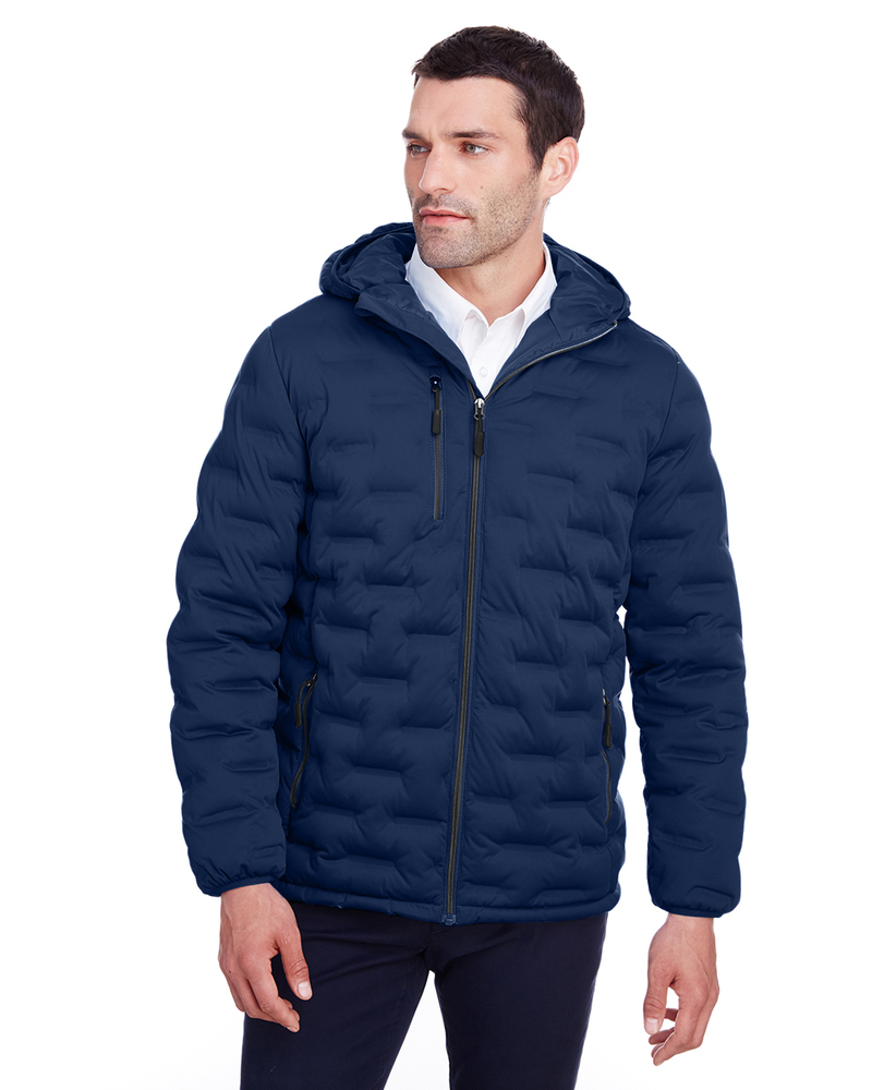North End NE708 Men's Loft Puffer Jacket Front Fullsize"