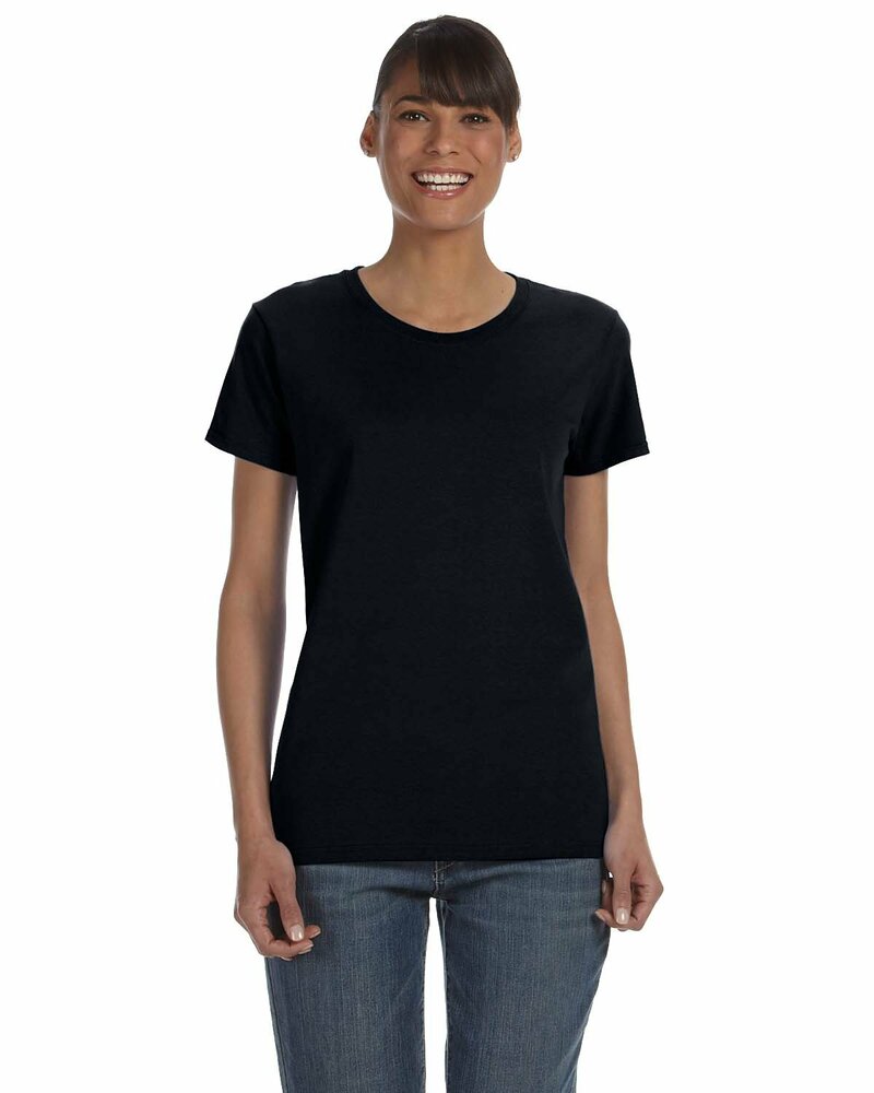 Gildan G500L Ladies' Heavy Cotton™ T-Shirt Front Fullsize"