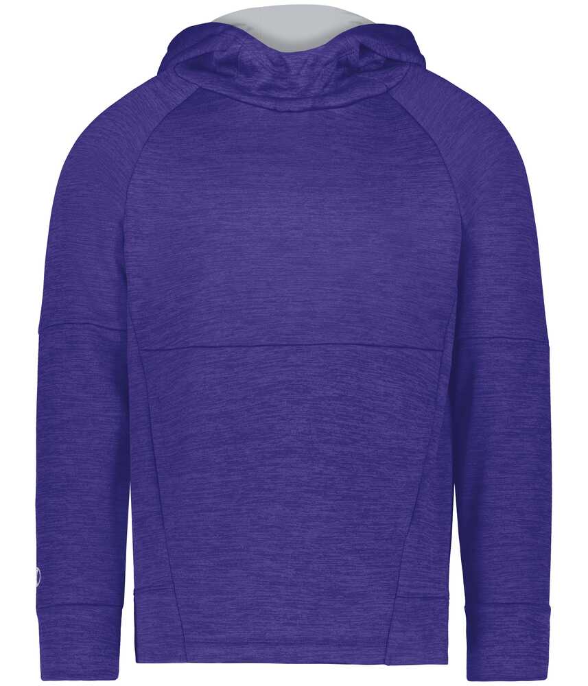 Holloway 223680 Youth All-Pro Performance Fleece Hoodie Front Fullsize"