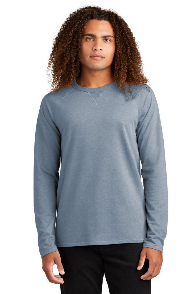 District DT572 Featherweight French Terry ™ Long Sleeve Crewneck Front Fullsize"