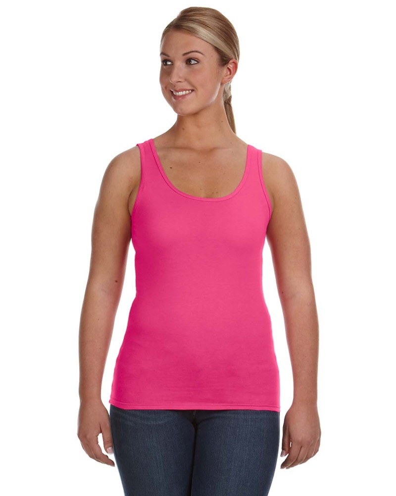 Anvil 882L Ladies 100% Combed Ring Spun Cotton Tank Top Front Fullsize"