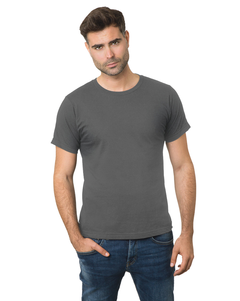 bayside ba9500 unisex 4.2 oz., 100% cotton fine jersey t-shirt Front Fullsize