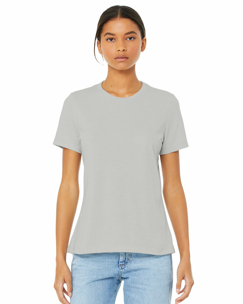 bella + canvas 6400cvc ladies' relaxed heather cvc short-sleeve t-shirt Front Fullsize
